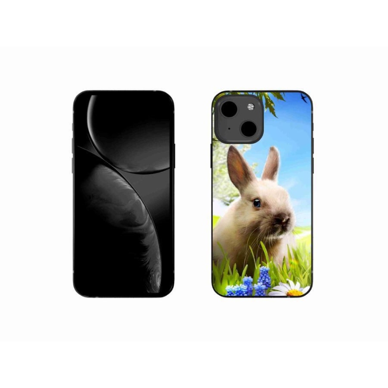 Gélový kryt mmCase na mobil iPhone 13 mini 5.4 - zajačik