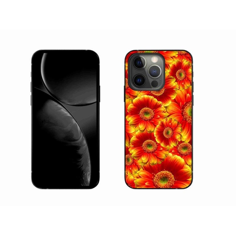 Gélový kryt mmCase na mobil iPhone 13 Pro 6.1 - gerbera 1