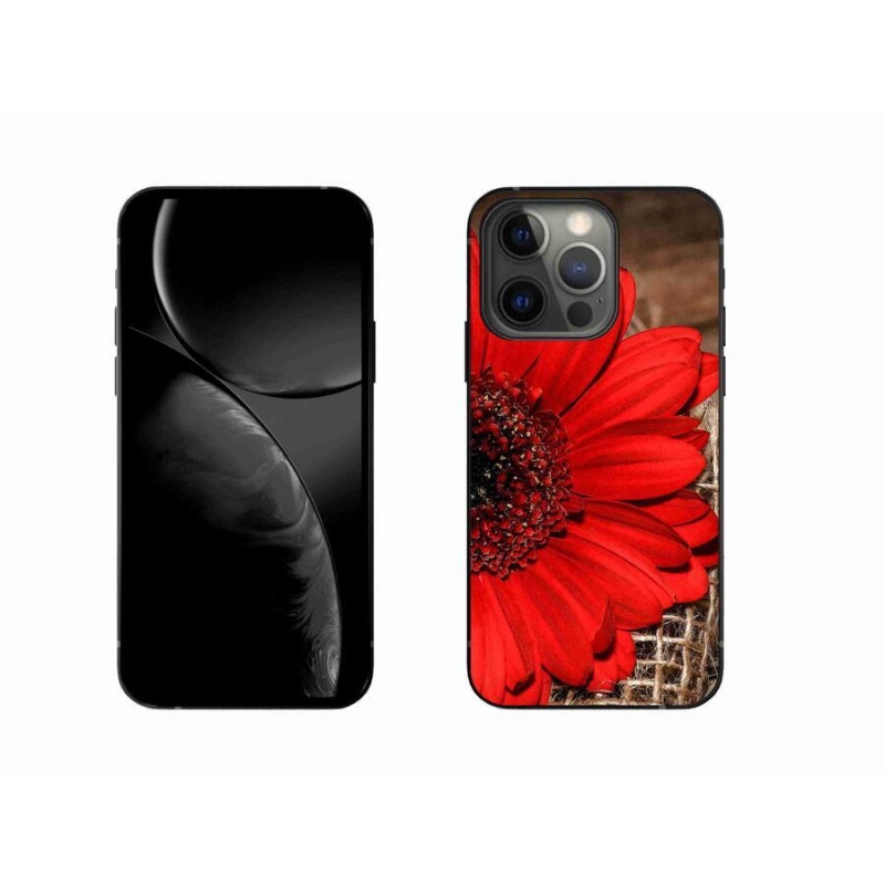 Gélový kryt mmCase na mobil iPhone 13 Pro 6.1 - gerbera