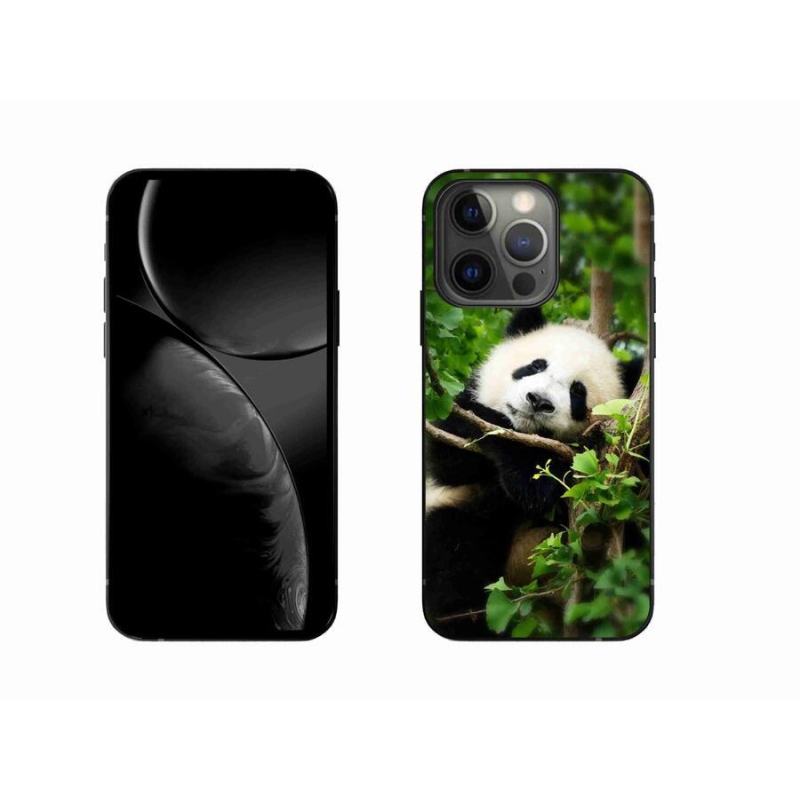 Gélový kryt mmCase na mobil iPhone 13 Pro 6.1 - panda