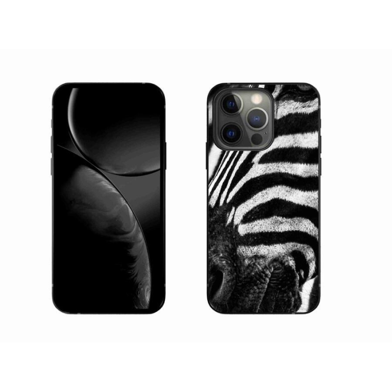 Gélový kryt mmCase na mobil iPhone 13 Pro 6.1 - zebra