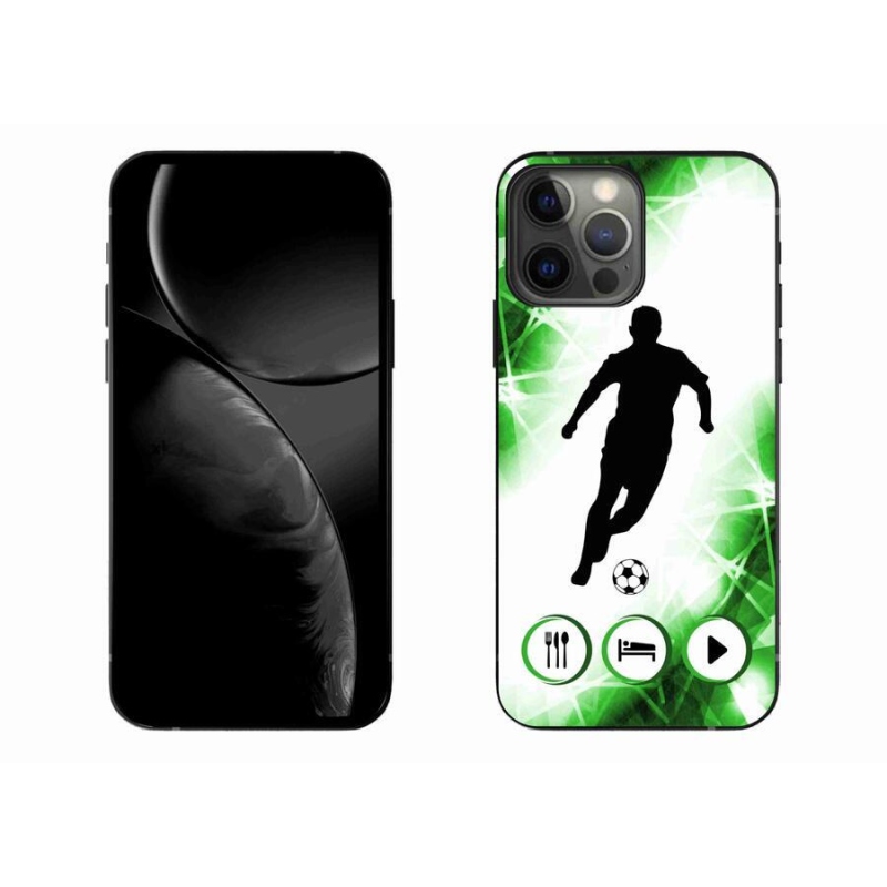 Gélový kryt mmCase na mobil iPhone 13 Pro Max 6.7 - futbalista