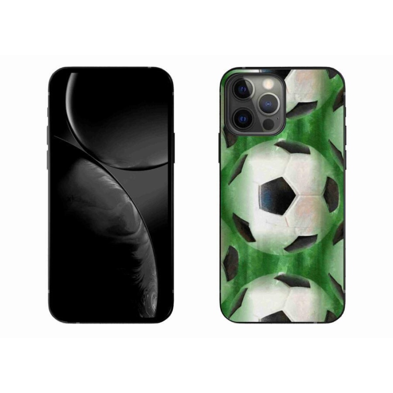 Gélový kryt mmCase na mobil iPhone 13 Pro Max 6.7 - futbalová lopta