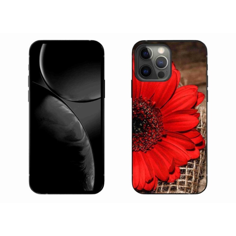 Gélový kryt mmCase na mobil iPhone 13 Pro Max 6.7 - gerbera