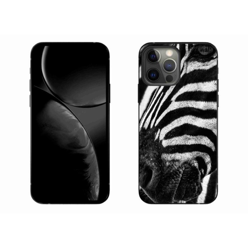 Gélový kryt mmCase na mobil iPhone 13 Pro Max 6.7 - zebra