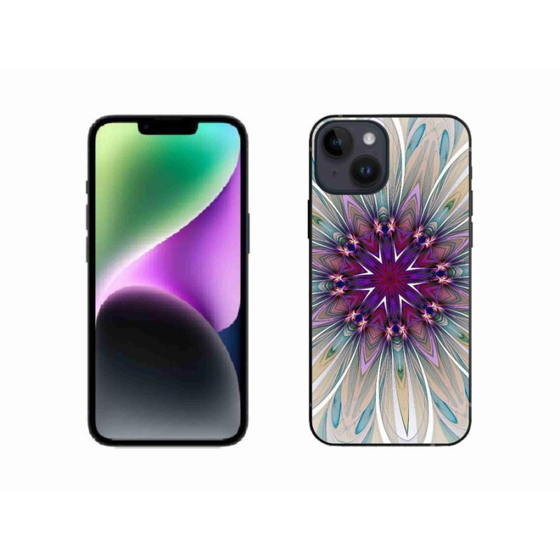 Gélový kryt mmCase na mobil iPhone 14 - abstrakt 10