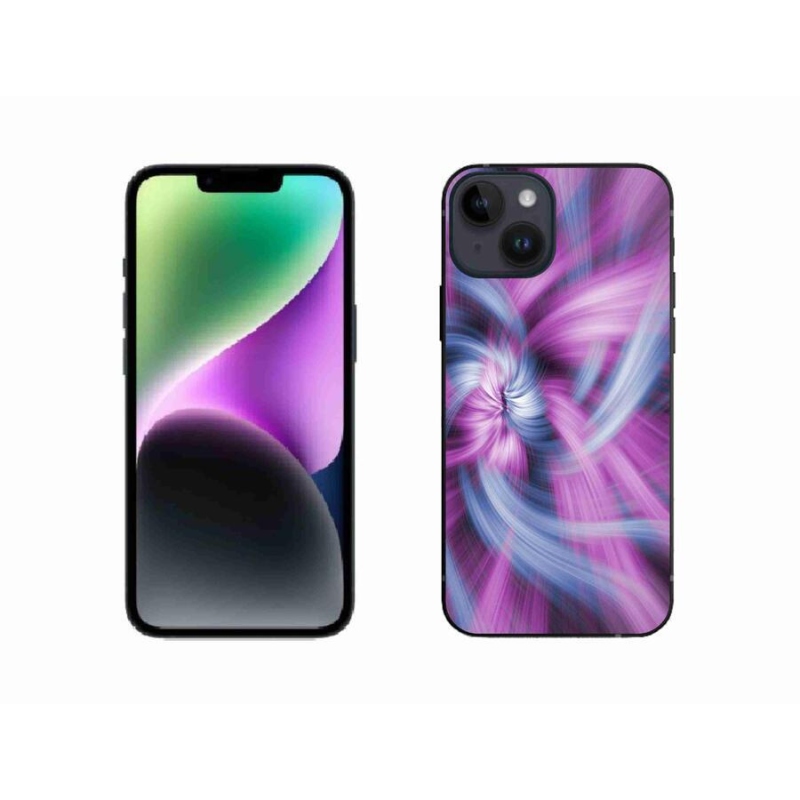 Gélový kryt mmCase na mobil iPhone 14 - abstrakt 12