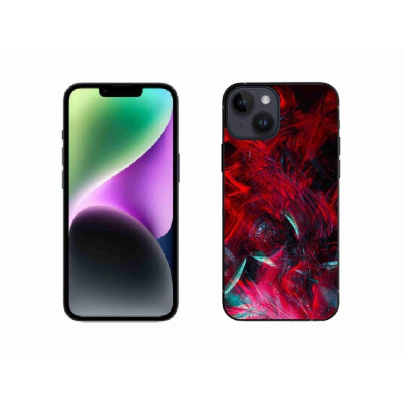 Gélový kryt mmCase na mobil iPhone 14 - abstrakt 16
