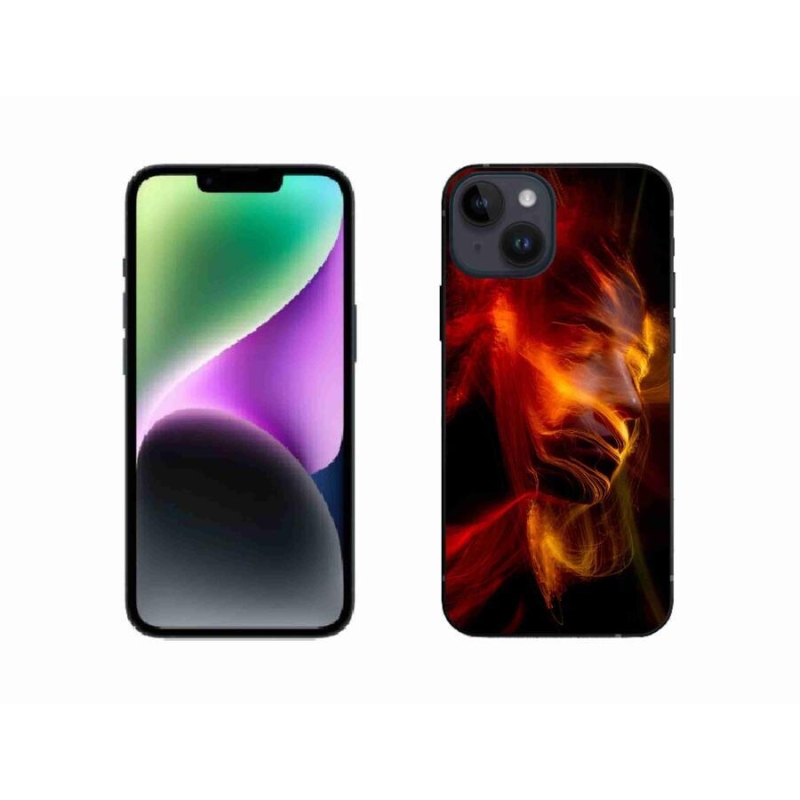 Gélový kryt mmCase na mobil iPhone 14 - abstrakt 18