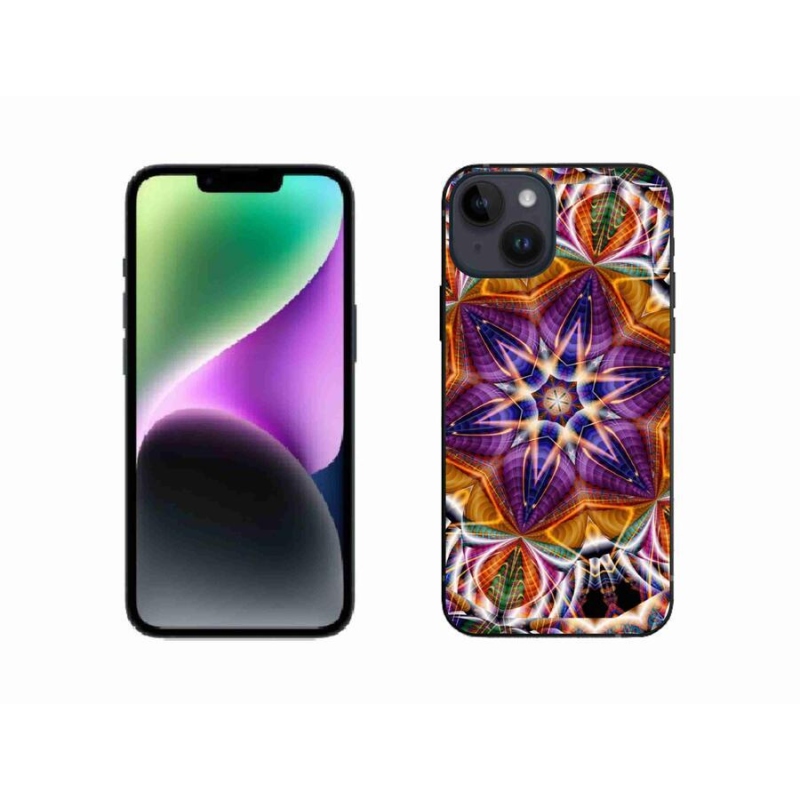 Gélový kryt mmCase na mobil iPhone 14 - abstrakt 6