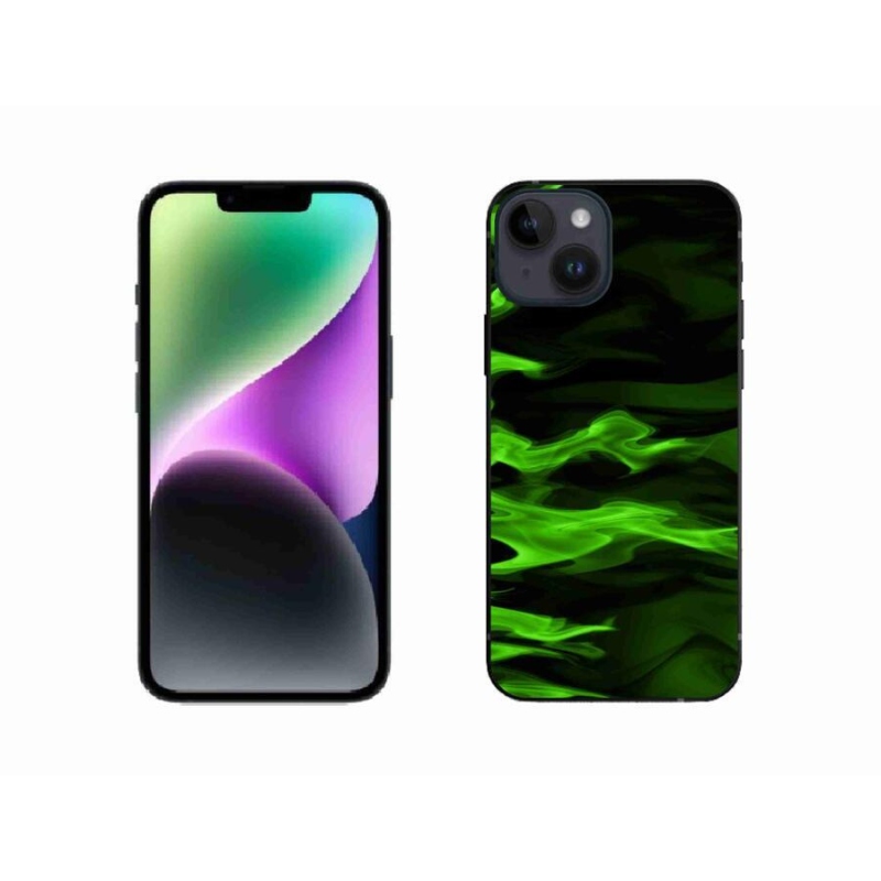 Gélový kryt mmCase na mobil iPhone 14 - abstraktný vzor 10