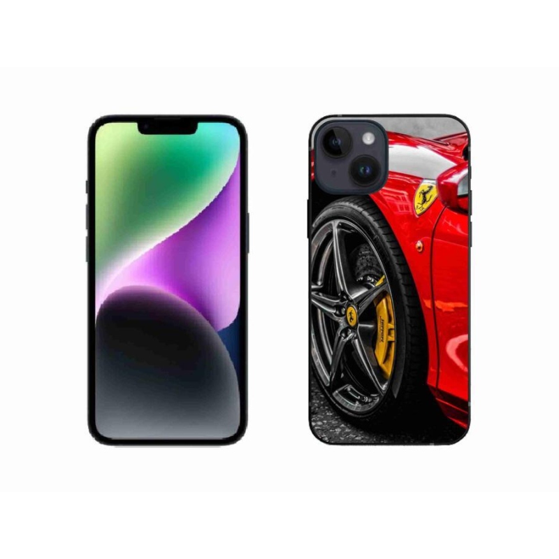 Gélový kryt mmCase na mobil iPhone 14 - auto 1
