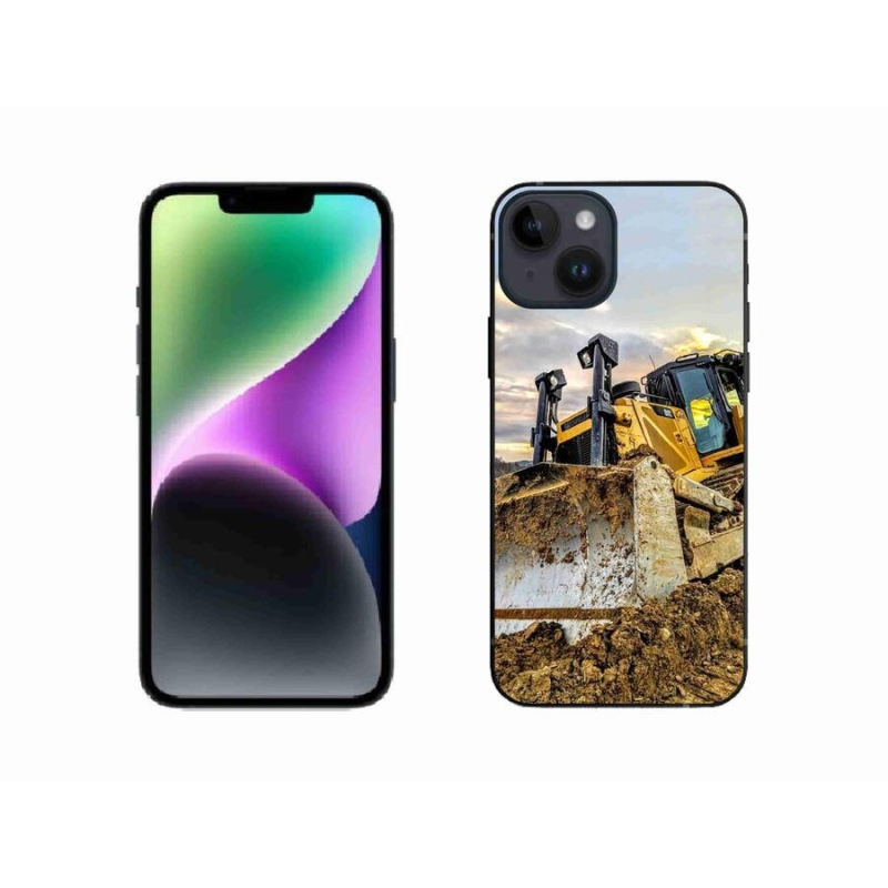 Gélový kryt mmCase na mobil iPhone 14 - bager