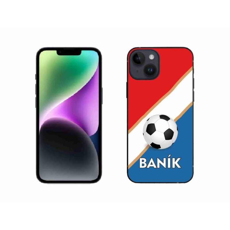 Gélový kryt mmCase na mobil iPhone 14 - Baník