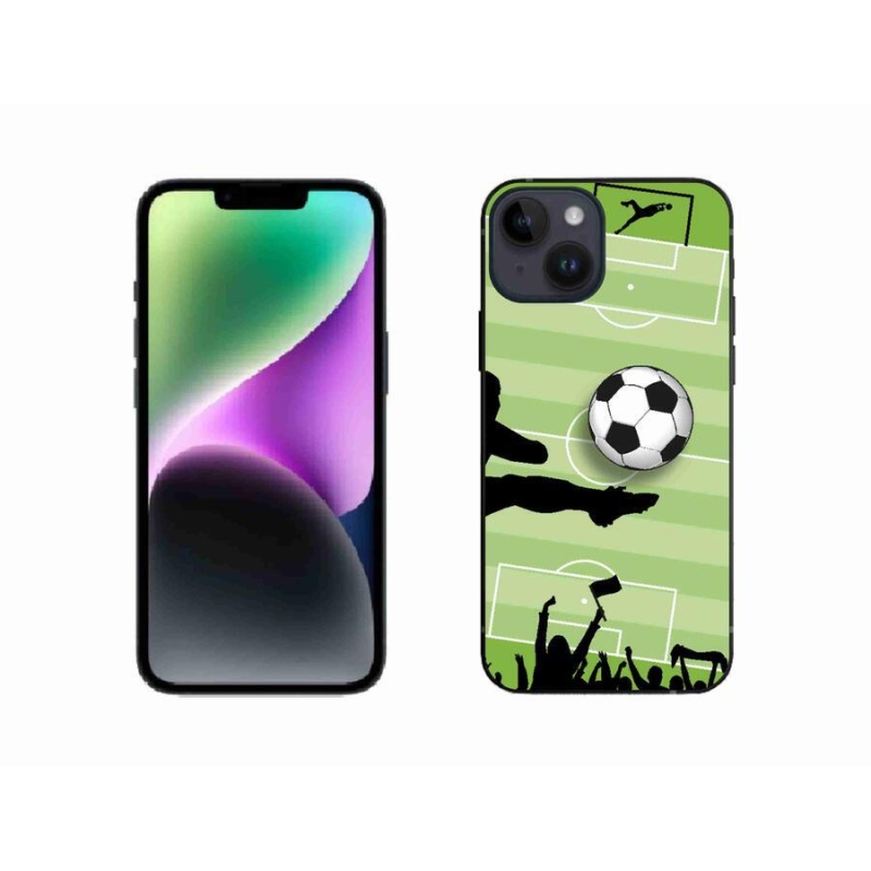 Gélový kryt mmCase na mobil iPhone 14 - futbal 3