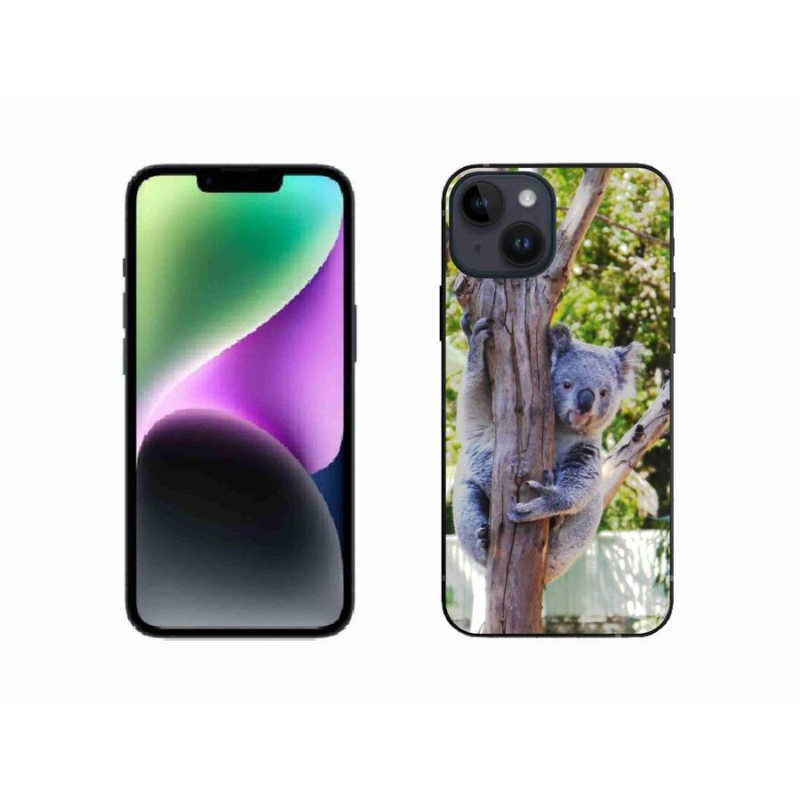 Gélový kryt mmCase na mobil iPhone 14 - koala