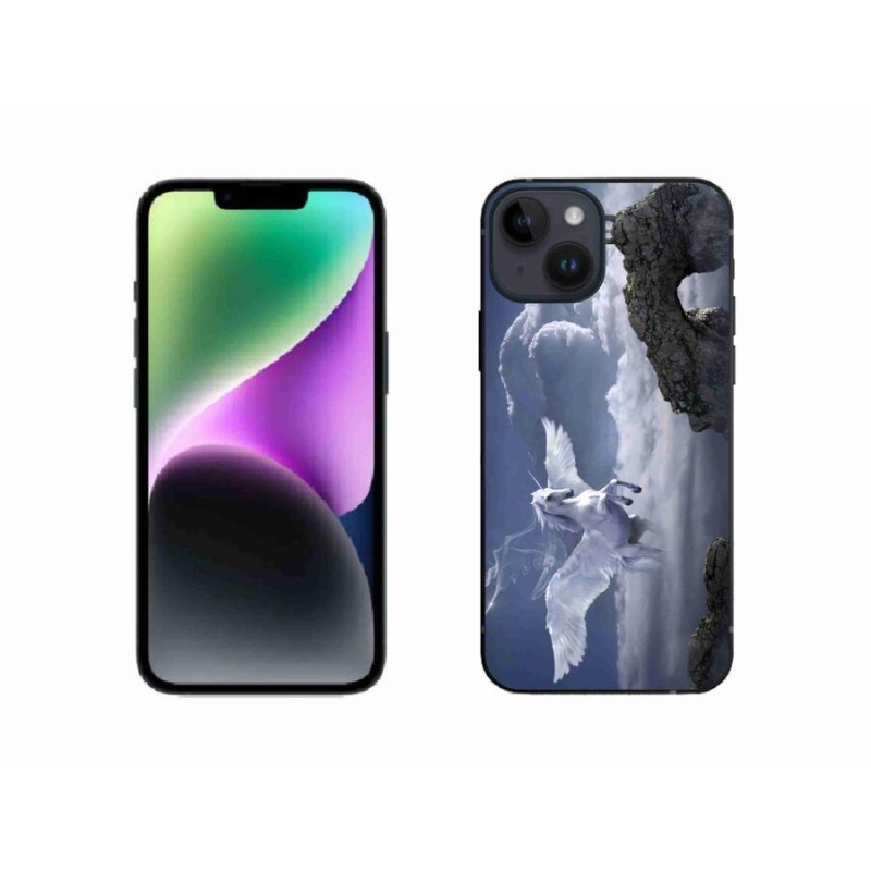Gélový kryt mmCase na mobil iPhone 14 - pegas