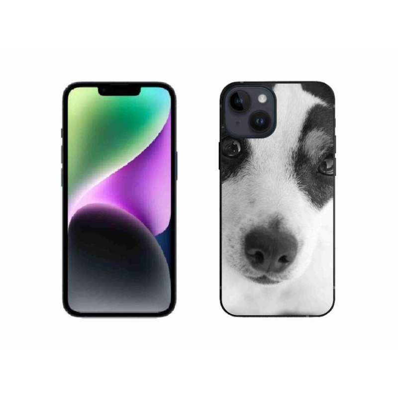 Gélový kryt mmCase na mobil iPhone 14 - pes
