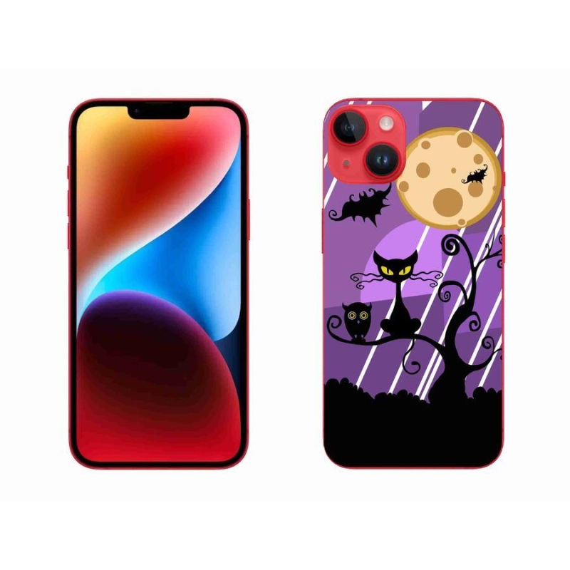 Gélový kryt mmCase na mobil iPhone 14 Plus - halloween