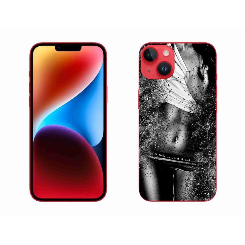 Gélový kryt mmCase na mobil iPhone 14 Plus - sexy žena 1