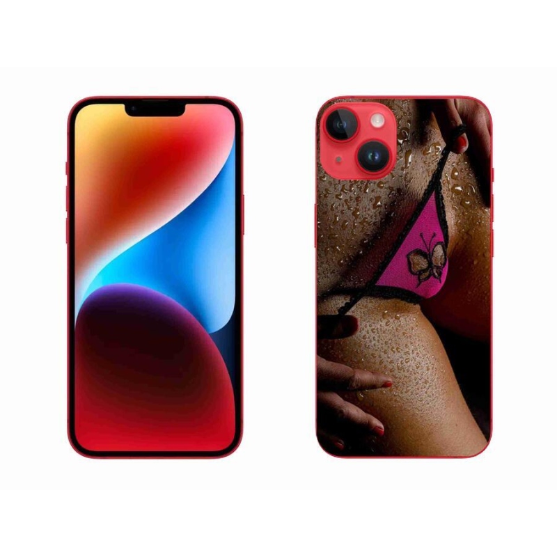 Gélový kryt mmCase na mobil iPhone 14 Plus - sexy žena