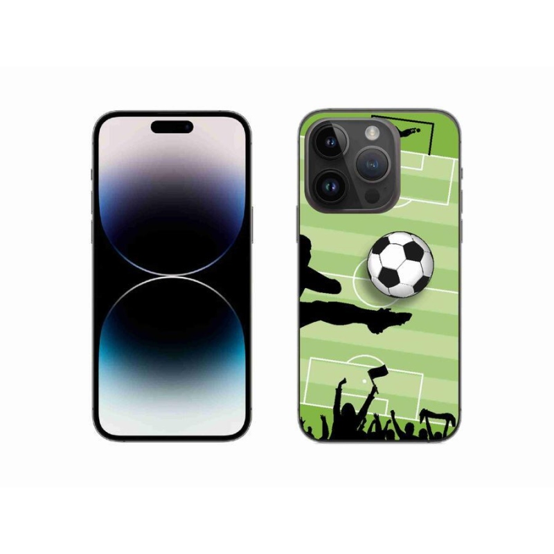 Gélový kryt mmCase na mobil iPhone 14 Pro 6.1 - futbal 3