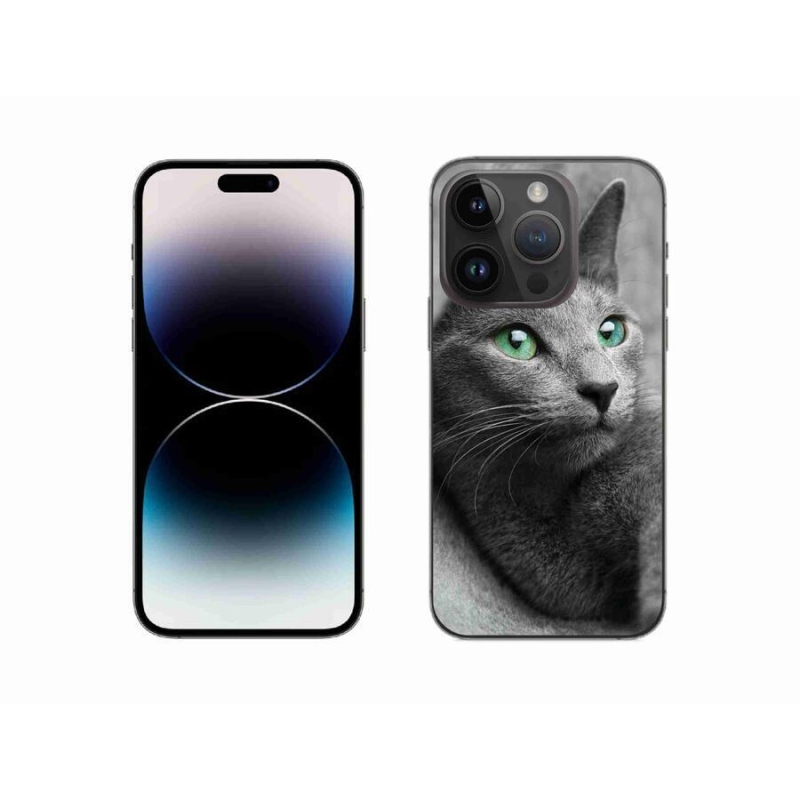 Gélový kryt mmCase na mobil iPhone 14 Pro 6.1 - mačka 2