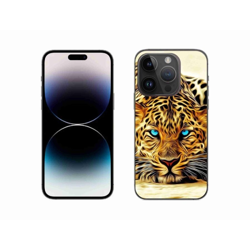 Gélový kryt mmCase na mobil iPhone 14 Pro 6.1 - kreslený tiger