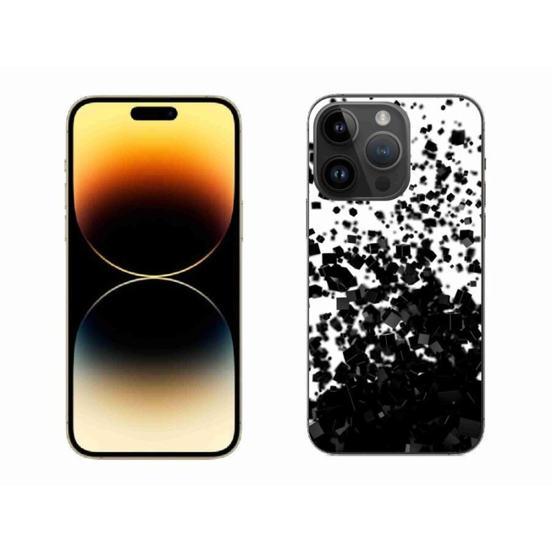 Gélový kryt mmCase na mobil iPhone 14 Pro Max 6.7 - abstraktný vzor 1