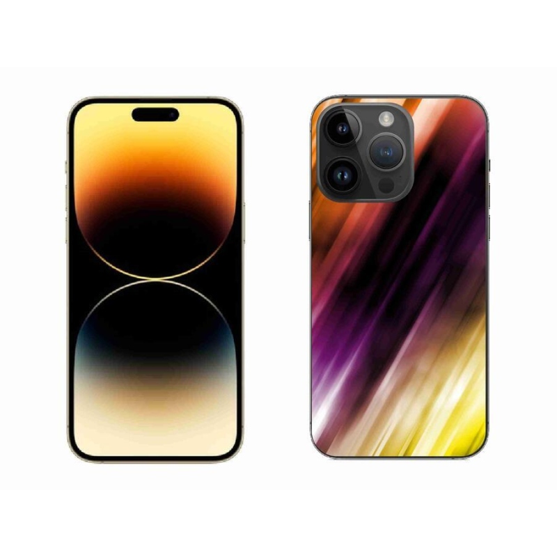 Gélový kryt mmCase na mobil iPhone 14 Pro Max 6.7 - abstraktný vzor 5