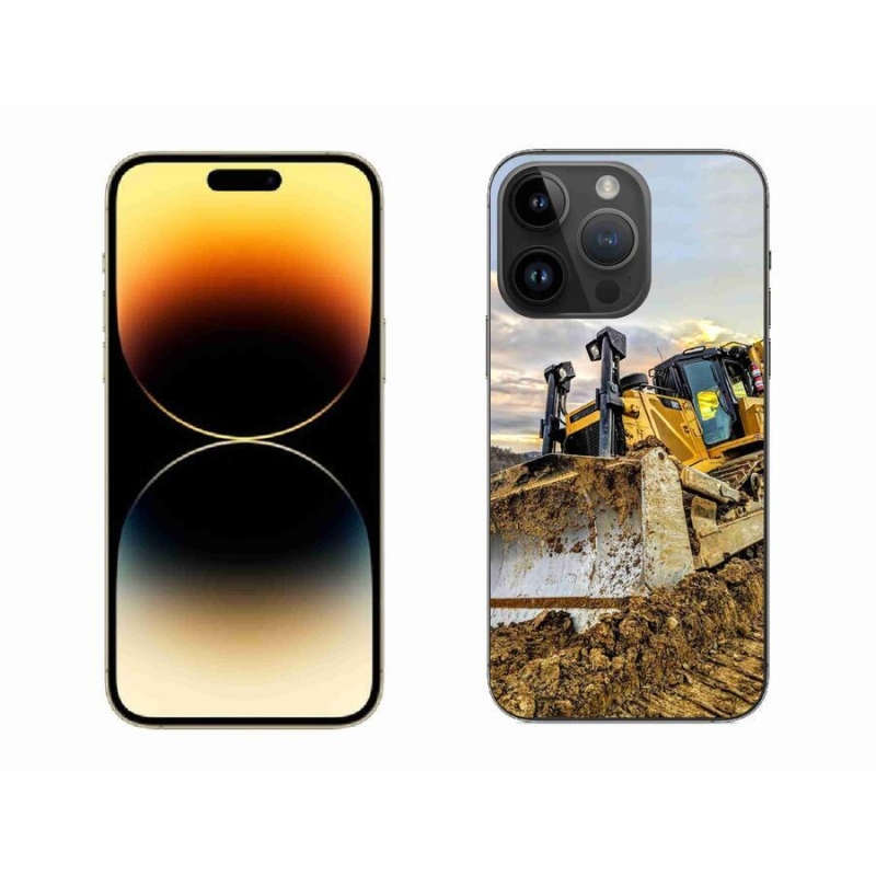 Gélový kryt mmCase na mobil iPhone 14 Pro Max 6.7 - bager