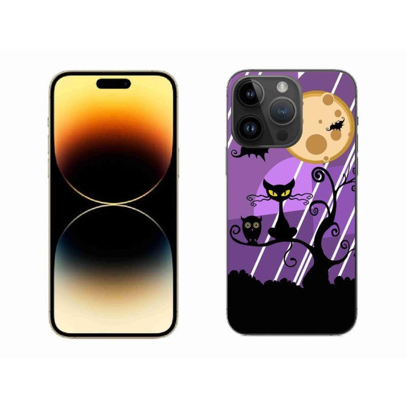 Gélový kryt mmCase na mobil iPhone 14 Pro Max 6.7 - halloween