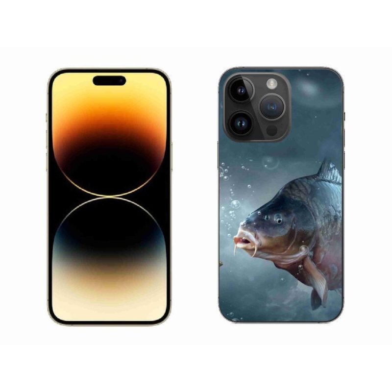 Gélový kryt mmCase na mobil iPhone 14 Pro Max 6.7 - kapor a bublinky