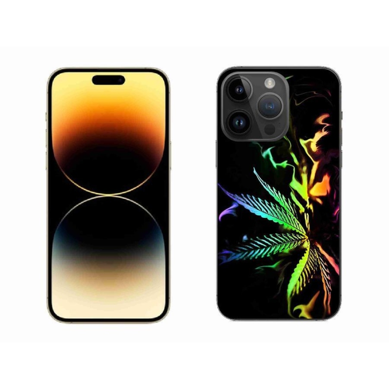 Gélový kryt mmCase na mobil iPhone 14 Pro Max 6.7 - konope 2