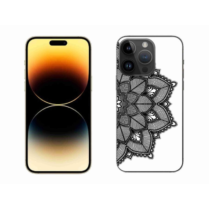 Gélový kryt mmCase na mobil iPhone 14 Pro Max 6.7 - mandala