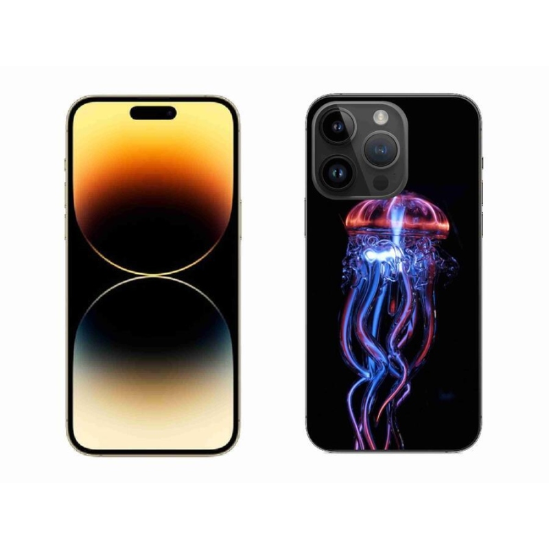 Gélový kryt mmCase na mobil iPhone 14 Pro Max 6.7 - medúza