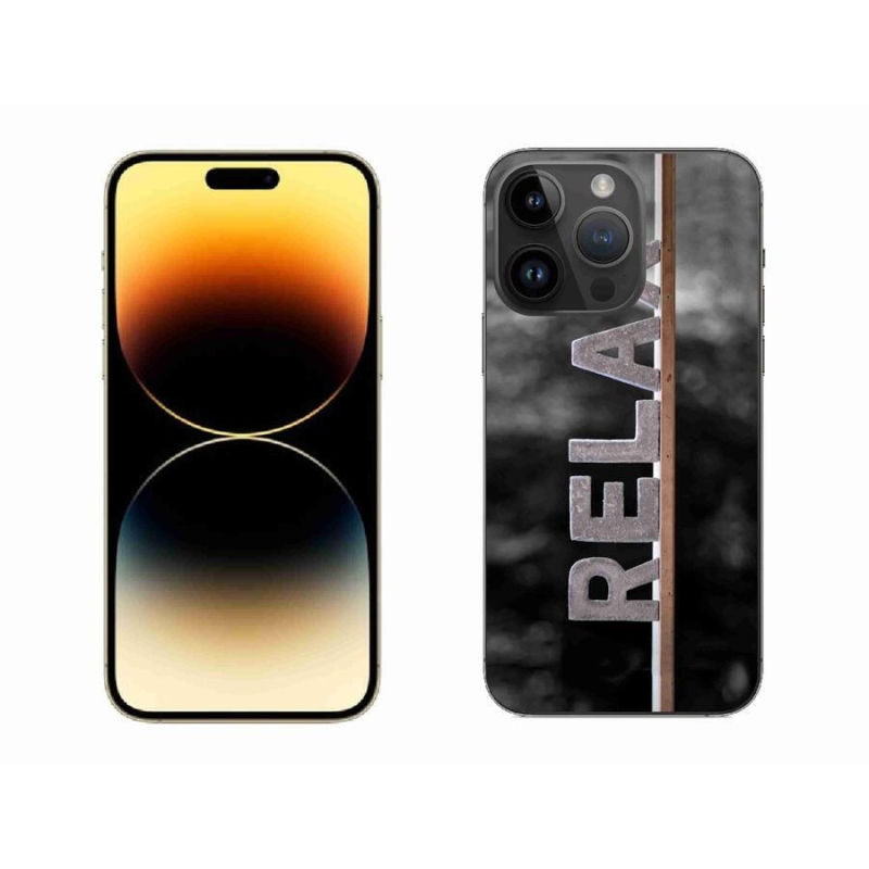 Gélový kryt mmCase na mobil iPhone 14 Pro Max 6.7 - relax 1