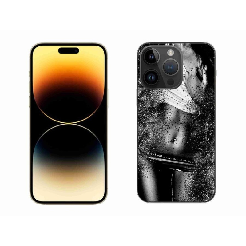 Gélový kryt mmCase na mobil iPhone 14 Pro Max 6.7 - sexy žena 1