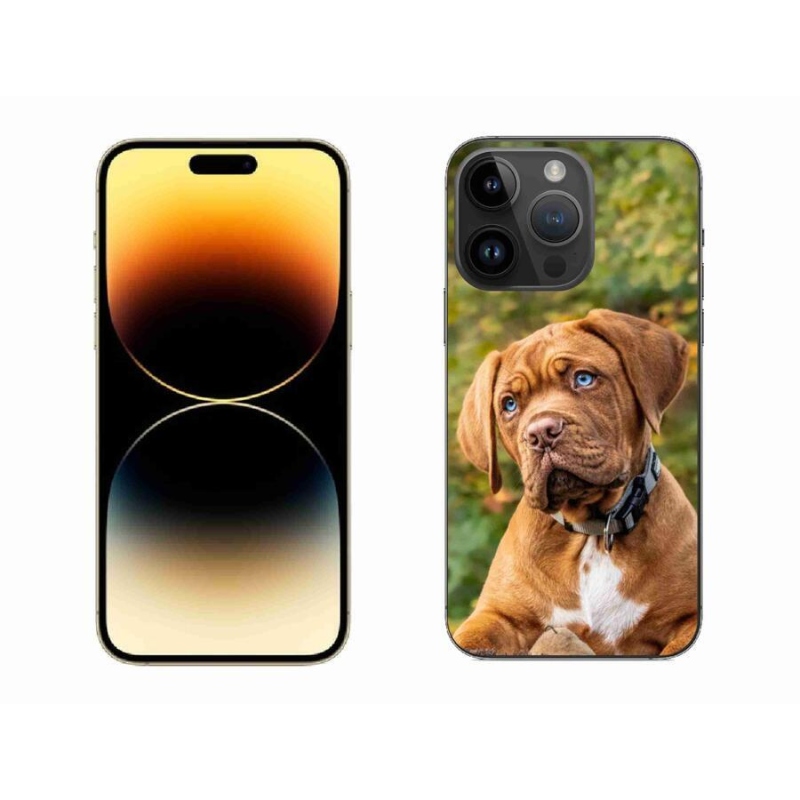 Gélový kryt mmCase na mobil iPhone 14 Pro Max 6.7 - šteňa