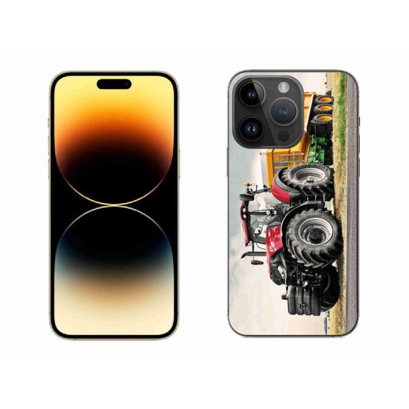 Gélový kryt mmCase na mobil iPhone 14 Pro Max 6.7 - traktor 3