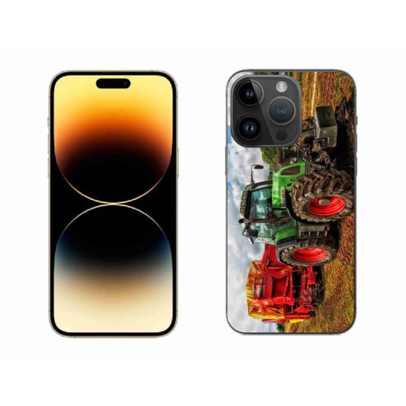 Gélový kryt mmCase na mobil iPhone 14 Pro Max 6.7 - traktor 4