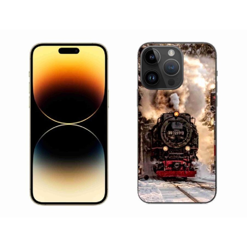 Gélový kryt mmCase na mobil iPhone 14 Pro Max 6.7 - vlak