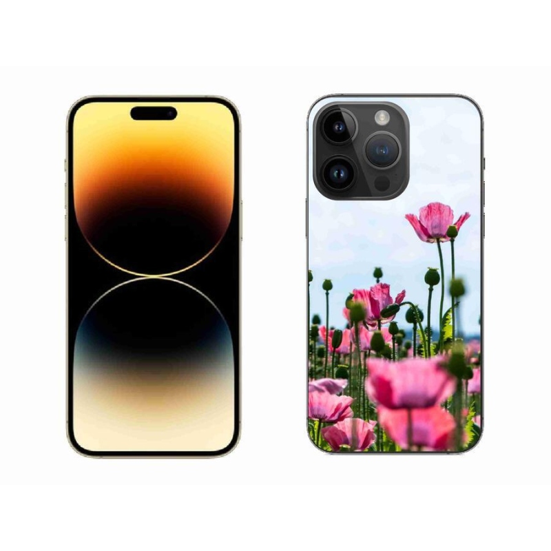 Gélový kryt mmCase na mobil iPhone 14 Pro Max 6.7 - vlčí mak