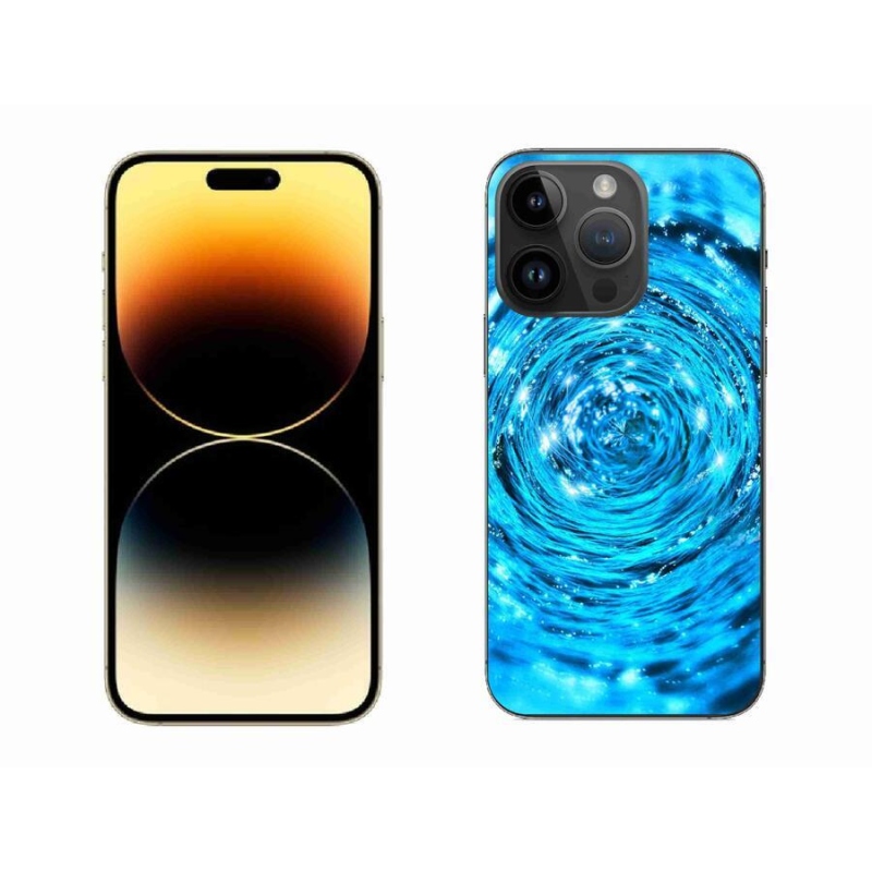 Gélový kryt mmCase na mobil iPhone 14 Pro Max 6.7 - vodný vír