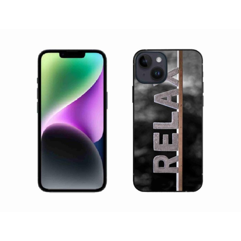 Gélový kryt mmCase na mobil iPhone 14 - relax 1