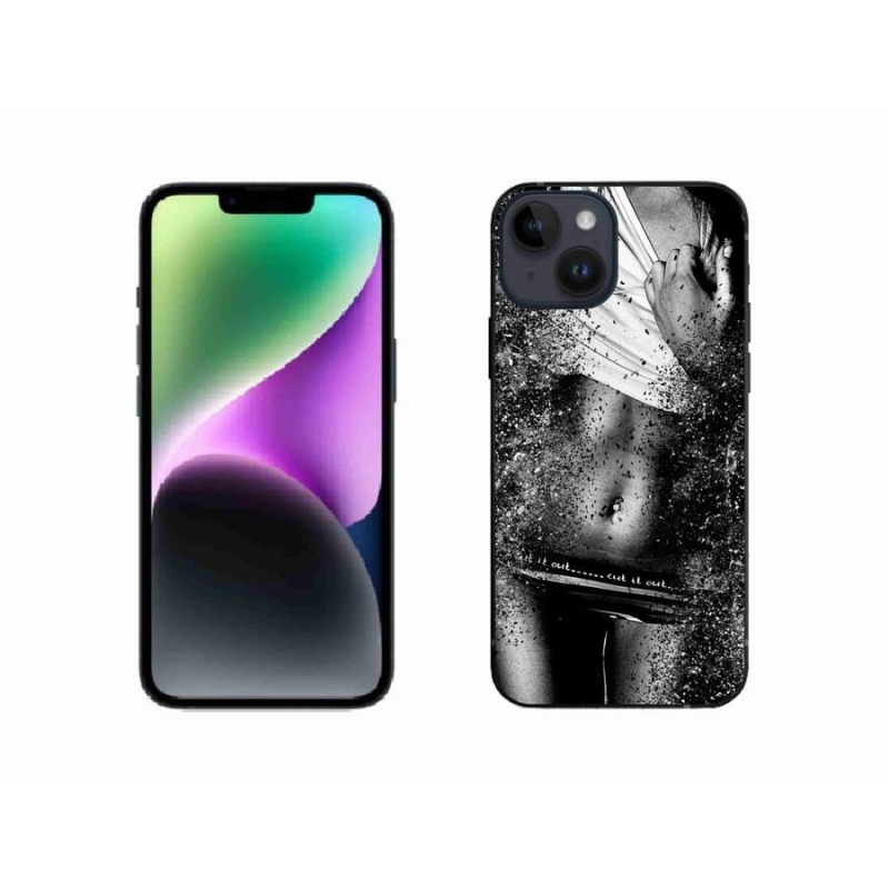 Gélový kryt mmCase na mobil iPhone 14 - sexy žena 1