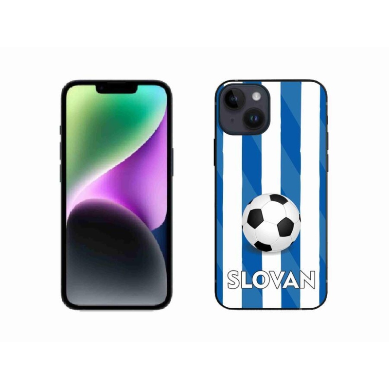Gélový kryt mmCase na mobil iPhone 14 - Slovan