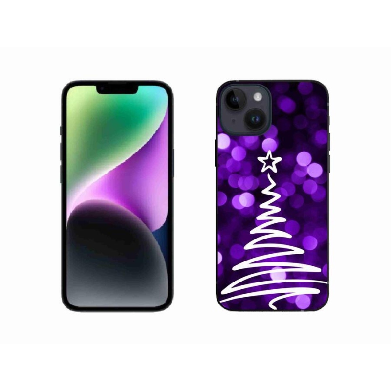 Gélový kryt mmCase na mobil iPhone 14 - stromček