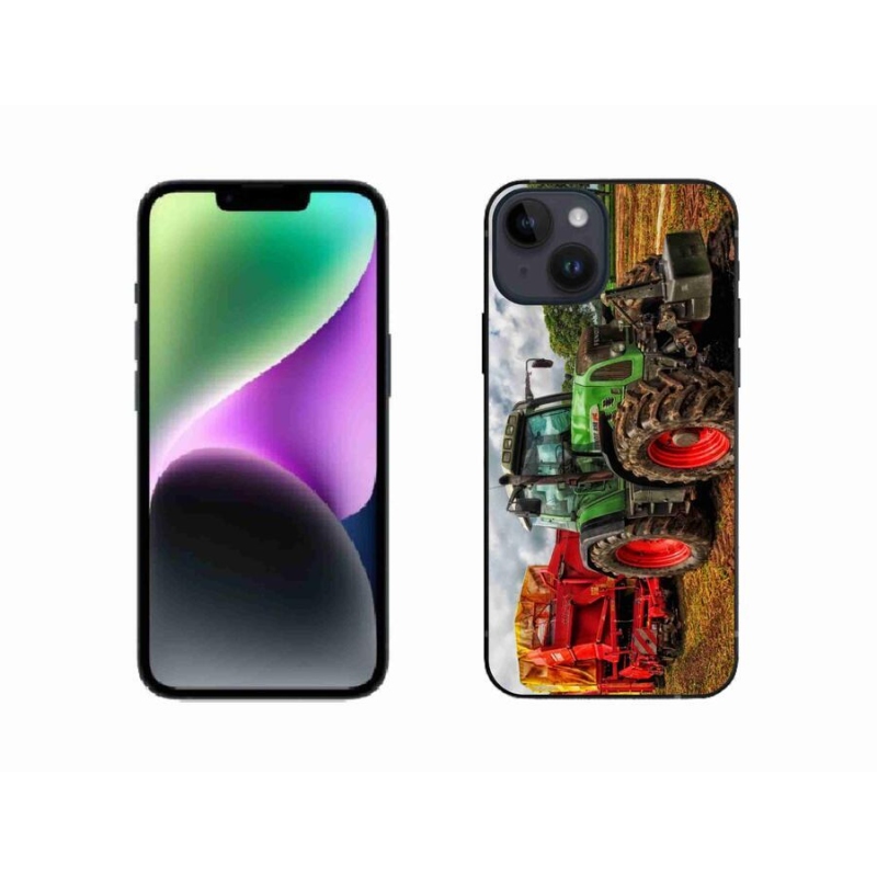 Gélový kryt mmCase na mobil iPhone 14 - traktor 4
