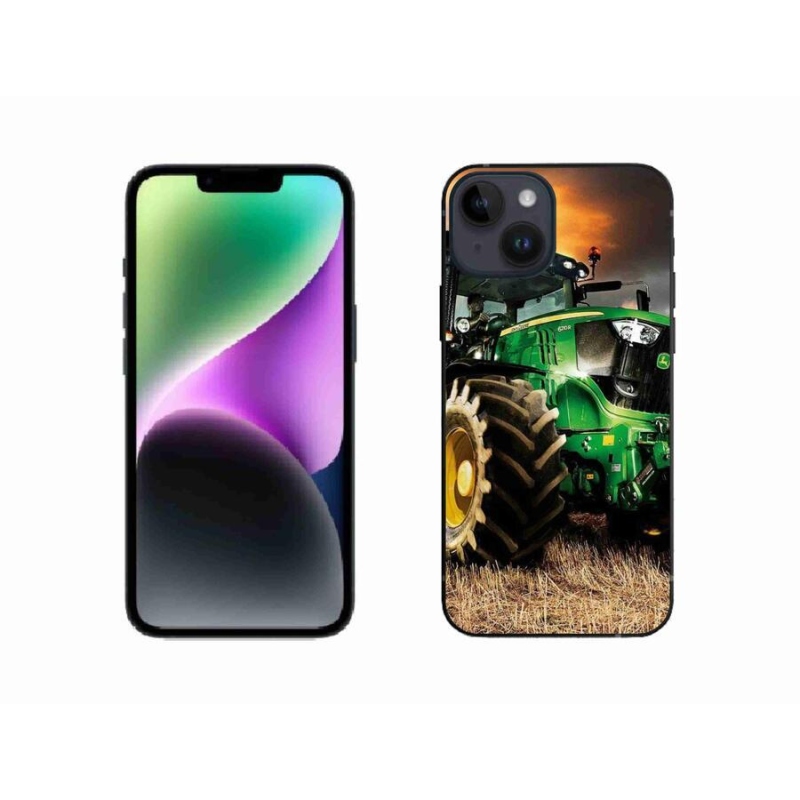 Gélový kryt mmCase na mobil iPhone 14 - traktor